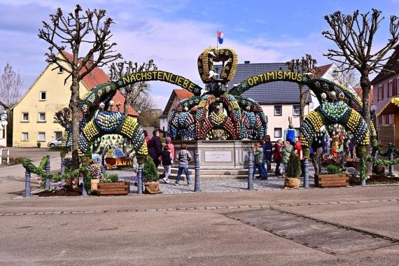 Gesamtansicht mit Nächstenliebe und Optimismus