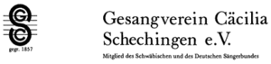Gesangverein Cäcilia Schechingen e.V. Gesangverein Cäcilia Schechingen e.V.