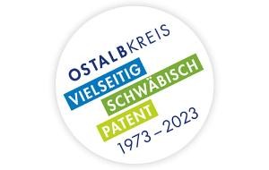 Logo Ostalbkreis - vielseitig - schwäbisch - patent - 1973 - 2023