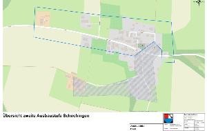 Übersicht der zweiten Ausbaustufe Breitband graue Flecken Schechingen